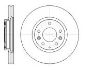 Тормозной диск передний  Мазда СХ7 L2063325XA L2143325X